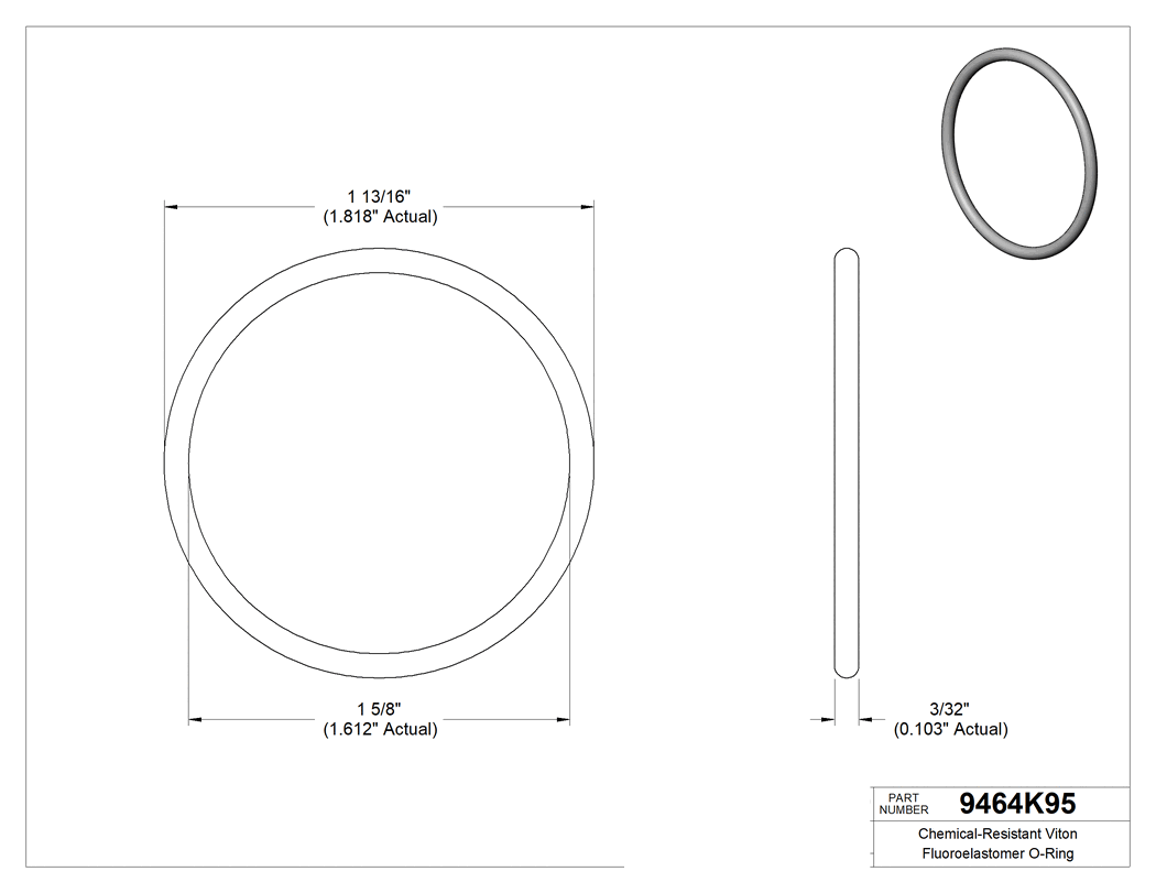 Technical drawing - 9464K95